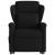 Fotoliu electric de masaj rabatabil cu ridicare, negru, textil GartenMobel Dekor