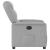 Scaun reclinabil electric Cloud Grey Fabric GartenMobel Dekor
