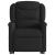 Fotoliu rabatabil de masaj, cu ridicare, negru, material textil GartenMobel Dekor