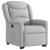 Scaun reclinabil electric, țesătură gri nor GartenMobel Dekor