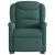 Fotoliu electric masaj rabatabil / ridicare verde închis textil GartenMobel Dekor