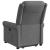 Fotoliu rabatabil cu ridicare pe verticală, gri închis, textil GartenMobel Dekor