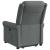 Fotoliu electric rabatabil cu ridicare, gri închis, textil GartenMobel Dekor