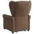 Fotoliu rabatabil cu ridicare pe verticală, maro, textil GartenMobel Dekor