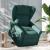Fotoliu rabatabil ridicare pe verticală, verde închis, textil GartenMobel Dekor