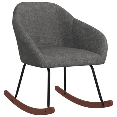 Scaun balansoar, gri închis, material textil GartenMobel Dekor