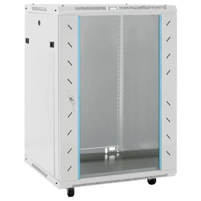 Dulap de server, 15U, 19" IP20, gri, 60x45x86 cm GartenMobel Dekor