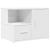 Dulap de colț, alb, 160x40x45 cm, lemn prelucrat GartenMobel Dekor