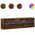 Dulap TV cu LED, stejar fumuriu, 180x34x50 cm, lemn prelucrat GartenMobel Dekor
