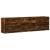 Dulap TV cu LED, stejar fumuriu, 180x34x50 cm, lemn prelucrat GartenMobel Dekor