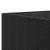 Set mobilier de grădină cu perne, 9 piese, negru, poliratan GartenMobel Dekor
