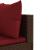 Set mobilier de grădină cu perne, 6 piese, maro, poliratan GartenMobel Dekor