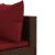 Set mobilier de grădină cu perne, 6 piese, maro, poliratan GartenMobel Dekor