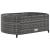 Set canapele de grădină, 7 piese, cu perne, gri, poliratan GartenMobel Dekor