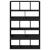 Bibliotecă, negru, 100x33x156,5 cm, lemn prelucrat GartenMobel Dekor