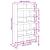 Bibliotecă, stejar artizanal, 100x33x187,5 cm, lemn prelucrat GartenMobel Dekor