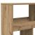 Bibliotecă, stejar artizanal, 100x33x187,5 cm, lemn prelucrat GartenMobel Dekor
