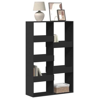 Bibliotecă, negru, 100x33x155,5 cm, lemn prelucrat GartenMobel Dekor