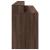 Birou cu lumini LED, stejar maro, 200x55x91 cm, lemn prelucrat GartenMobel Dekor