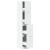 Dulap de farmacie, alb, 30x41x174,5 cm, lemn stratificat GartenMobel Dekor