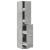 Dulap de farmacie, gri beton, 30x41x174,5 cm, lemn prelucrat GartenMobel Dekor