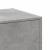 Dulap de farmacie, gri beton, 40x41x144,5 cm, lemn prelucrat GartenMobel Dekor
