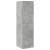 Dulap de farmacie, gri beton, 40x41x144,5 cm, lemn prelucrat GartenMobel Dekor