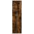 Dulap de farmacie stejar fumuriu, 40x41x144,5cm, lemn prelucrat GartenMobel Dekor