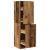 Dulap de farmacie, lemn vechi, 40x41x144,5 cm, lemn prelucrat GartenMobel Dekor