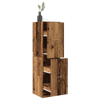 Dulap de farmacie, lemn vechi, 40x41x144,5 cm, lemn prelucrat GartenMobel Dekor