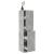 Dulap de farmacie, gri beton, 40x41x174,5 cm, lemn prelucrat GartenMobel Dekor