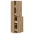 Dulap farmacie, stejar artizanal, 40x41x174,5cm, lemn prelucrat GartenMobel Dekor