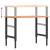 Banc lucru 100x60x(71,5-98) cm lemn masiv fag, dreptunghiular GartenMobel Dekor