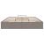 Cadru de pat otoman fără saltea Taup 140x200 cm Material GartenMobel Dekor