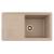 Chiuvetă bucătărie din granit Sahara, 1 cuvă cu scurgător, 780x435 mm