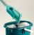 Mop plat Leifheit Picobello S Micro Duo cu storcere, 27 cm