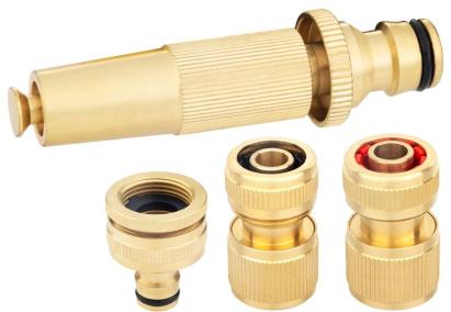 Set cuple furtun pentru gradina Strend Pro Garden GF341 cu adaptor si duza