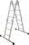 Rebrík s plošinou Strend Pro, hliníkový, kĺbový, 4x3, 4in1, max. 150 kg