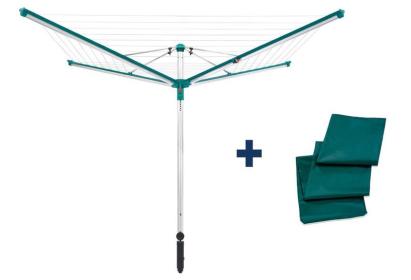 Uscător de rufe exterior Leifheit Linomatic 500 Deluxe cu husă