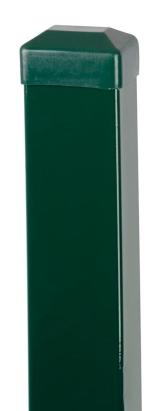 Stâlp gard Strend Pro Eurostandard 1700x60x40 mm verde Zn+PVC