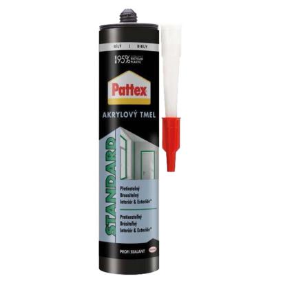Chit acrilic Pattex Standard alb pentru interior si exterior, 280 ml