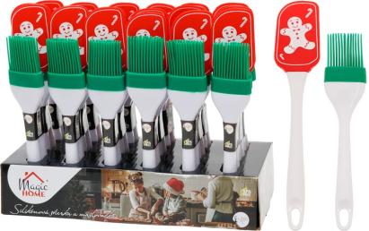 Set spatulă și pensulă din silicon MagicHome pentru copt și gătit, 18 piese