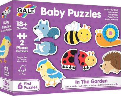 Baby puzzle: In gradina (2 piese)