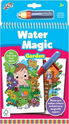 Water Magic: Carte de colorat In gradina