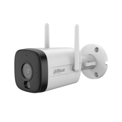 Camera supraveghere IP Dahua, Wi-Fi, 3MP, lentila 2.8mm, Dual Light, detectie inteligenta, microfon, slot microSD, IP67 - IPC-HFW1339DTK1-SAW-IL-0280B SafetyGuard Surveillance