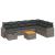 Set canapele de grădină, 9 piese, cu perne, gri, poliratan GartenMobel Dekor