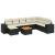 Set mobilier de grădină cu perne, 9 piese, negru, poliratan GartenMobel Dekor