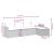 Set mobilier de grădină cu perne, 5 piese, negru, poliratan GartenMobel Dekor
