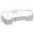 Set canapele de grădină cu perne, 7 piese, negru, poliratan GartenMobel Dekor