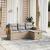 Set canapele de grădină, 4 piese, cu perne, mix bej, poliratan GartenMobel Dekor